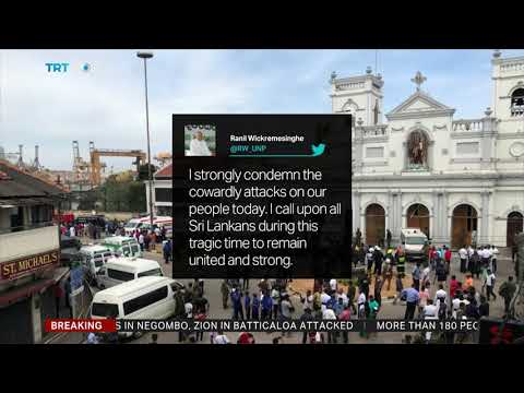 Sri Lankan PM condemns Easter Sunday attacks