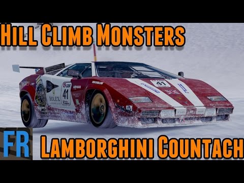 Hill Climb Monsters - Lamborghini Countach (Forza Horizon 3)