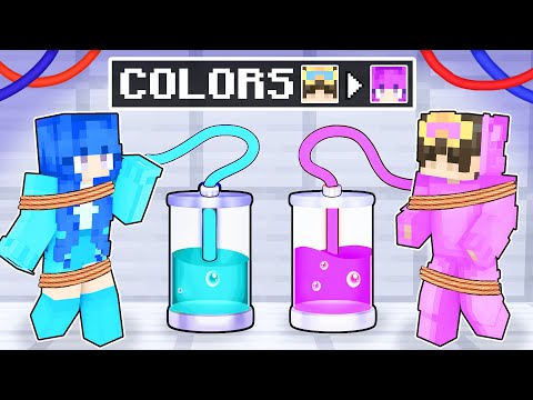 Mind-Blowing Minecraft Switch-Up: Zoey and Nico's Color Swap!