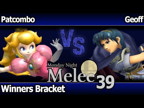 MNM 39 Melee - Patcombo (Peach) vs Geoff (Marth) - Winners Bracket