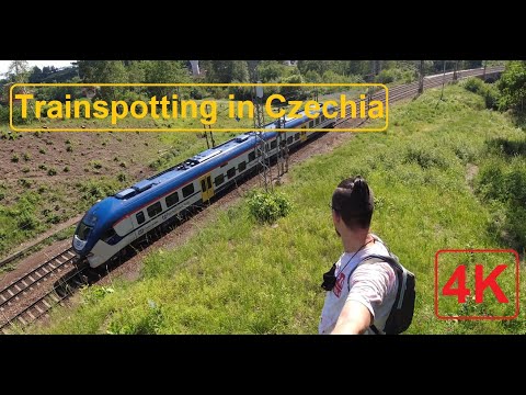Trainspotting in Czechia #train #trainspotting #bahn #czechrepublic #czechia #4K