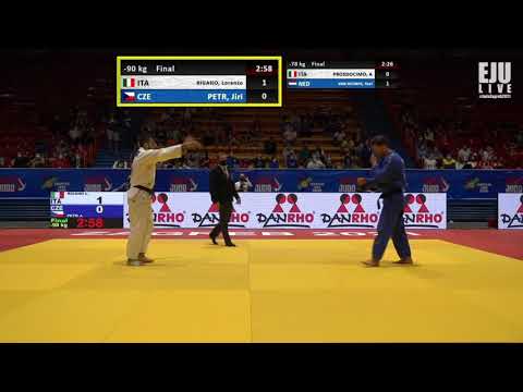 2021 Zagreb Final 90 kg Rigano Lorenzo ITA vs  Petr Jiří CZE
