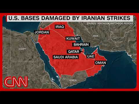 Pentagon reveals extent of Iran war damage to US bases