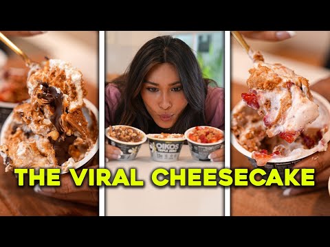 Making the Viral Cheesecake Hack 3 Ways! Low Calorie + High Protein