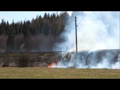 Gräsbrand i Leksand 2010-05-07