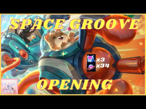 OPENING SPACE GROOVE ORBS[x34 +3 LUXE BAG] unlucky [League of Legends]