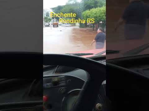 enchente em Rondinha rio grande do sul