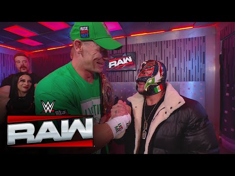 John Cena shares a special moment with Rey Mysterio and Cody Rhodes amid celebration: Raw highlights