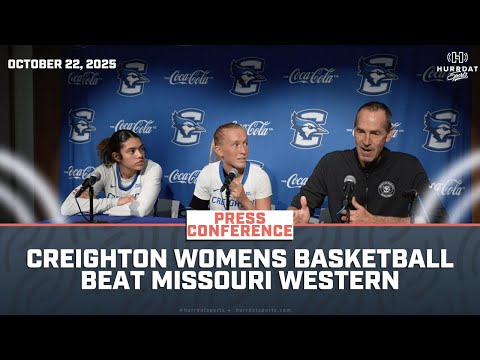 Creighton Women’s Basketball Tops Missouri Western | Postgame Press Conference