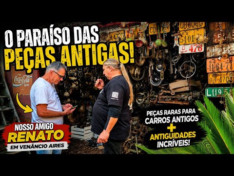 O Paraíso das Peças Antigas! Visitamos o Incrível Acervo do Renato em Venâncio Aires 