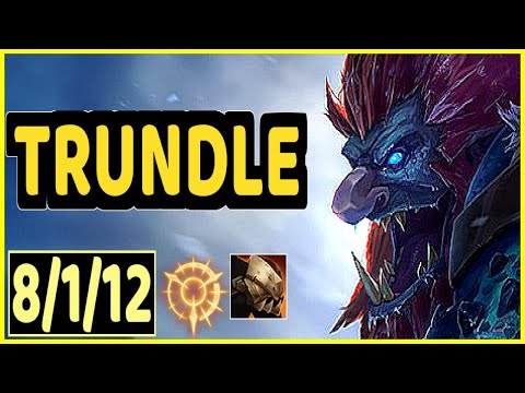 TRUNDLE VS JARVAN IV - 8/1/12 KDA JUNGLE GAMEPLAY CHALLENGER I