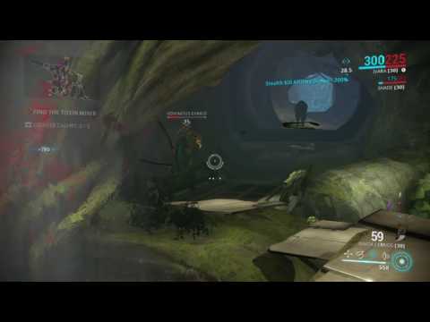 Ivara with rakta cernos crazy crit warframe