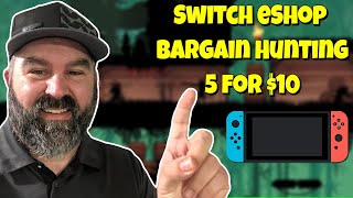 Nintendo eShop Bargain Hunting:  5 Games for $10