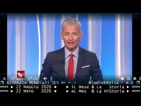 TITOLi TG2-giorno 22 maggio 2020 / Giornata Mondiale della BiodiVERSità