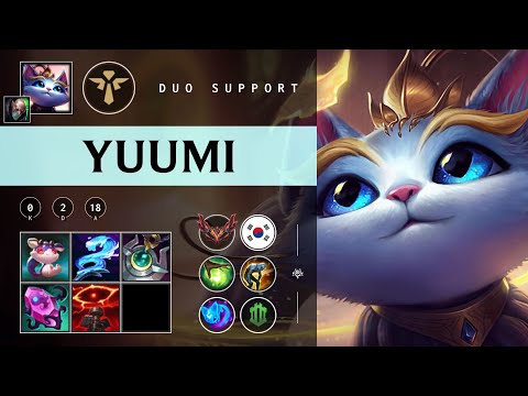 Yuumi Support vs Nami - KR Grandmaster Patch 25.24