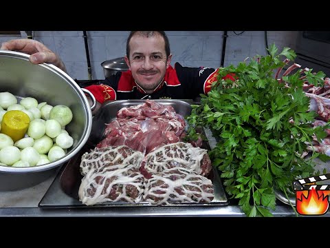 Traditional Cypriot Sheftali Kebab | Easy Oven-Baked Lamb Peach Kebab Recipe