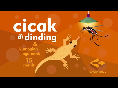 Lagu Anak Anak (15 Menit) - Cicak di Dinding, Topi Saya Bundar, Dua Mata Saya, Naik Delman