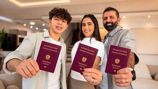 بعد 7 سنين ❤️ اخدنا الجنسية ...