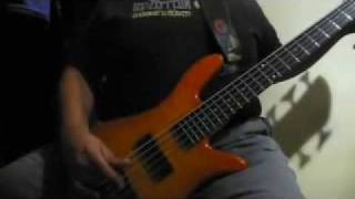 Playin' "Funky Town" on Bass
