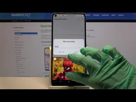 ZTE Blade V2020 – Voice Recorder / Sound Recorder Apps Usage