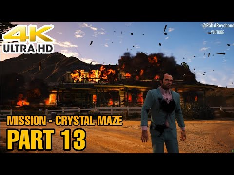 Grand Theft Auto V Ultra Graphics Gameplay -  Part 13 - 4K 60 FPS Redux Ultra Graphics!