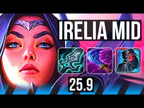 IRELIA vs EKKO (MID) | 43k DMG | NA Master | 25.9