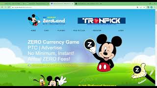 MyZeroLand. Faucet linda,  bem feita que paga de forma rápida. Veja aprova de pagamento ao vivo.