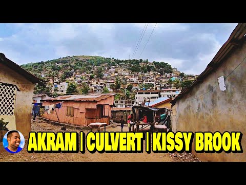 Welcome To AKRAM|CULVERT|KISSY BROOK COMMUNITY - Freetown 🇸🇱 Vlog - Explore With Triple-A