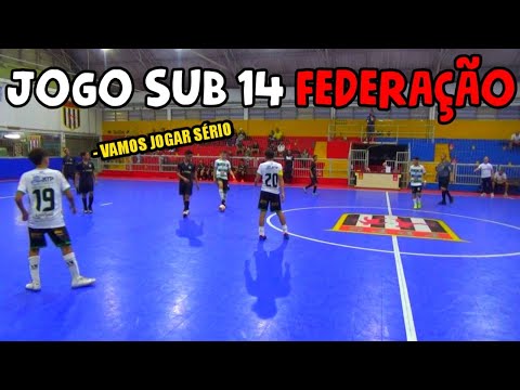 R.FOOTZ vs VERT VITA - JOGO NA FEDERAÇÃO - SUB14