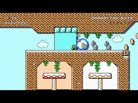 疾風 ! SPEED RUN #4 [20sec] by メロンソーダ☆ - Super Mario Maker 2 - No Commentary 1bz