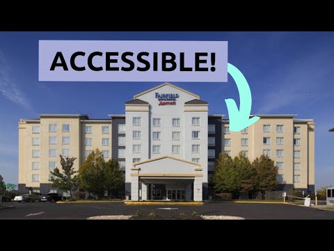 Fairfield Inn and Suites - Newark, NJ - Accessible and Standard Room Tours | Cruise Port Hotel