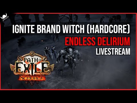 Endless Delirium Event (Hardcore/SSF Run) - Livestream - Path of Exile 3.16 - 31.12.2021
