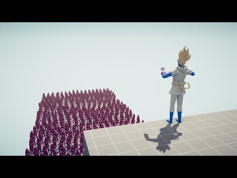 SUPER PEASANT vs 1000 PEASANTS - Totally Accurate Battle Simulator TABS