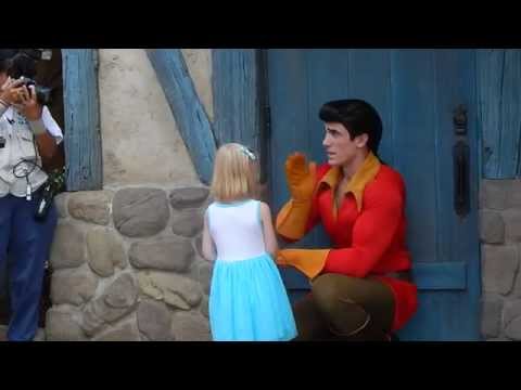 GASTON Never Saw This Coming!  'No one tell Belle'! Disney World