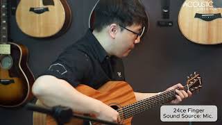 Video thumbnail for Taylor 14ce & 24ce Sound Sample by Taylor Guitars Korea