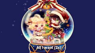Nightcore - All I Want For Christmas (Deeper version)