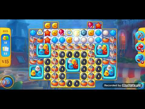 fishdom gameplay / level 6113 / It is like the ads? / thank you