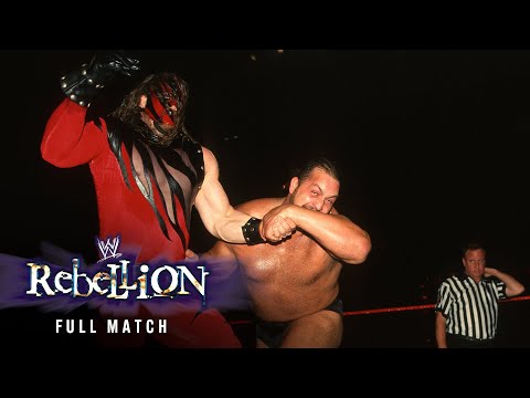 FULL MATCH: Kane vs. Big Show | No Disqualification Match: Rebellion 1999