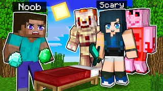 Minecraft Bedwars but we're scary...