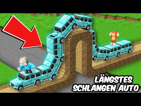 Wohin fährt das SCHLANGEN AUTO in Minecraft?