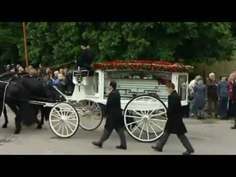 Robin Gibb's funeral june 8th 2012
