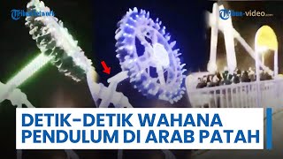 Detik-detik Wahana Ekstrem Pendulum di Arab Saudi Patah: Penumpang Terpelanting, 23 Orang Terluka