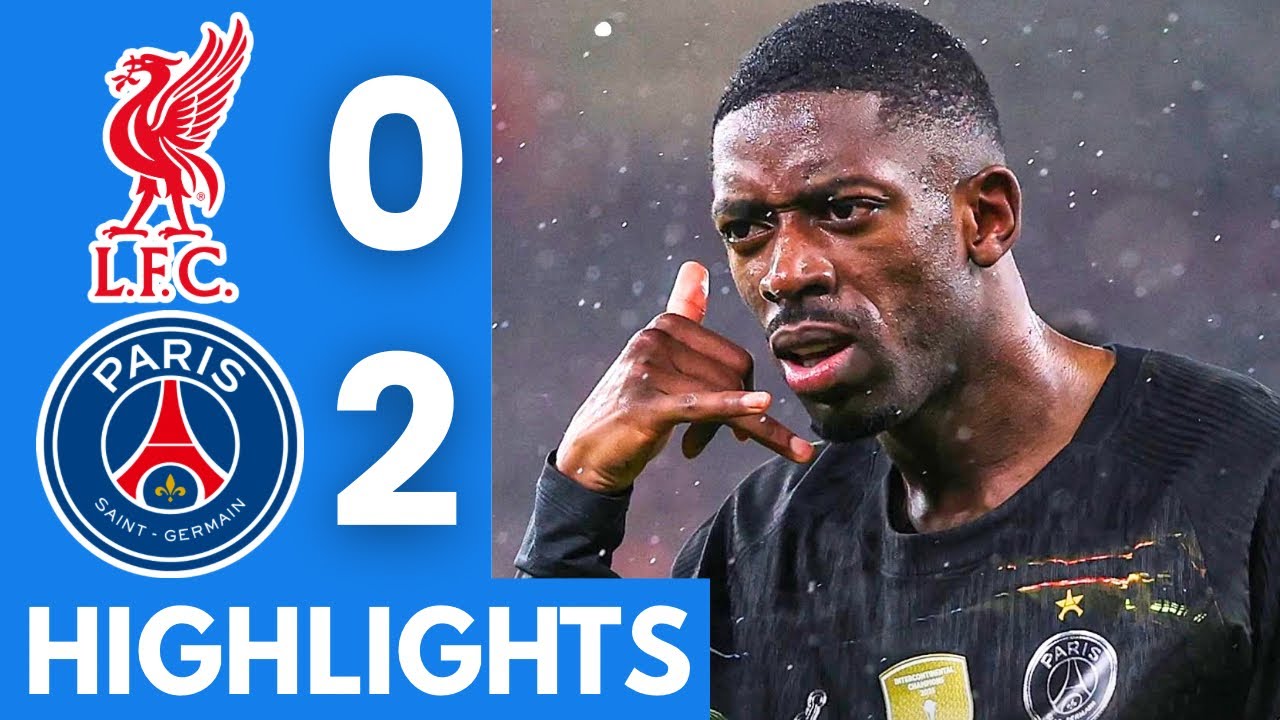 Liverpool vs PSG Highlights | UEFA Champions League 2025/26