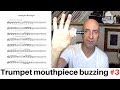 Mouthpiece buzzing Ex  #3 free PDF and play along