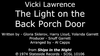 The Light on the Back Porch Door [1974 SIDE-B SINGLE] Vicki Lawrence - 