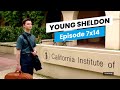 Young Sheldon 7x14 | Last Scene at Caltech, Sheldon and Amy Ending