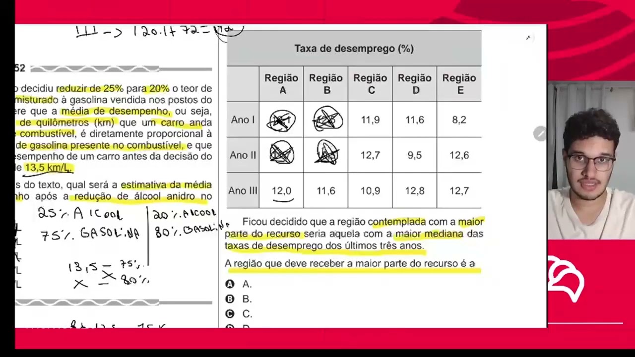 Resolução em Vídeo — Questão 173 ENEM 2017 PPL