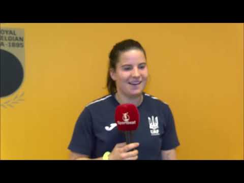 Interview with Nicole Kozlova from Ukraine after the European Women's Championship ´25 PlayOff match
