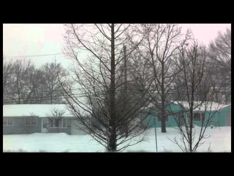 Blizzard Time Lapse, Columbia, Missouri, 2/1/11