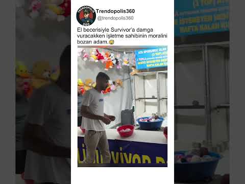 Survivor Seviyesini Aşan El Becerisiyle İşletme Sahibinin Keyfini Kaçıran Adam🤣😮